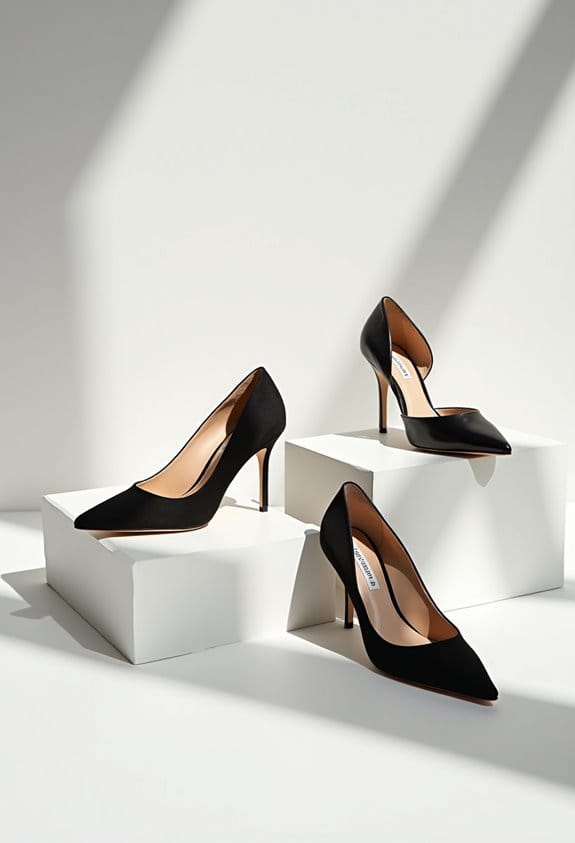 comfortable business travel heels
