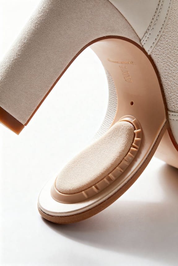 comfortable heels for sesamoiditis