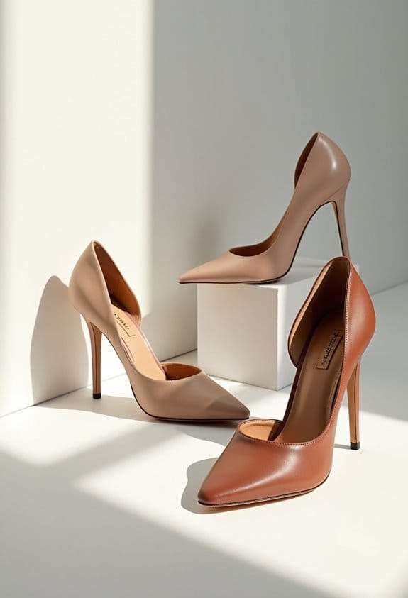 comfortable networking event heels