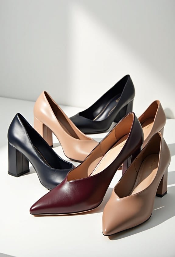 everyday office heel colors